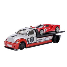 Load image into Gallery viewer, Maisto 1:64 Ramp Tow Flatbed Trailer Truck Model Toy Diecast Metal Car BN