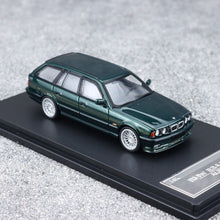 Load image into Gallery viewer, Mortal 1:64 Green E34 Touring Alpina B10 Wagon Sports Model Diecast Metal Car