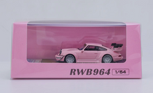 Load image into Gallery viewer, 1:64 Pink RWB 964 Racing Sports Classic Model Diecast Metal Car New