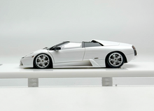 Load image into Gallery viewer, 1:64 CL White Murcielago Roadster Convertible Model Diecast Resin Car New Collection