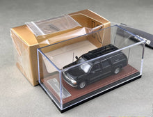 Load image into Gallery viewer, MK 1:64 Black Suburban CIA Jamming SUV Sports Model Diecast Metal Car New Collection