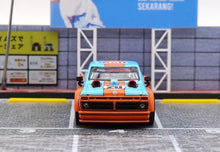 Load image into Gallery viewer, SW 1:64 Blue 1977 F150 Gulf Hoonigan Pickup Truck Model Diecast Metal Car New