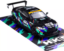 Load image into Gallery viewer, TM 1:64 Black HKS M4 Coupe Racing Sports Model Diecast Metal Car New Collection