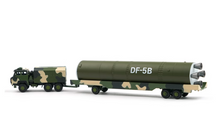 Load image into Gallery viewer, XCARTOYS 1:100 Military DF-5B Ballistic Missile Truck Model Diecast Metal