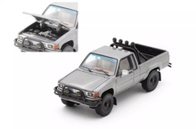 Load image into Gallery viewer, GCD 1:64 Gray Hilux SR5 Xtra Cab Pickup Truck Model Diecast Metal Car New Collection