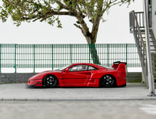Load image into Gallery viewer, SH 1:64 Red F40 LBWK Widebody Sports Model Diecast Metal Car BN