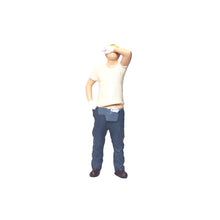 Load image into Gallery viewer, 1:64 Painted Figure Mini Model Miniature Resin Diorama Mining Porter Worker Man