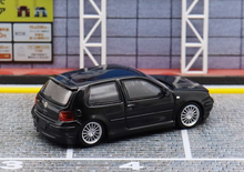 Load image into Gallery viewer, FH 1:64 Black VW Golf GTI MK4 Coupe Sports Model Diecast Metal Car New