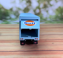 Load image into Gallery viewer, FINE 1:64 Gulf Racing Peterbilt King Hauler Trailer Model Diecast Metal Car