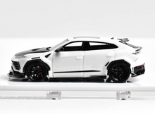 Load image into Gallery viewer, 1:64 White Carbon Hood URUS Widebody SUV Sports Model Diecast Resin Car New Collection