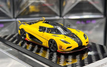 Load image into Gallery viewer, GRYNING 1:64 Yellow Agera RS1 ML Racing Sports Model Diecast Resin Car New Collection