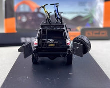 Load image into Gallery viewer, GCD 1:64 Black 4 Runner N280 SUV ORV Camper TRD Model Diecast Metal Car New Collection