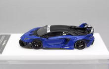 Load image into Gallery viewer, ScaleMini 1:64 Blue Aventador LP700-4 LBWK EVO GT Model Diecast Resin Car