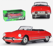 Load image into Gallery viewer, WELLY 1:24 DS 19 Cabriolet Convertible Sports Model Diecast Metal Car Display