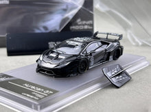 Load image into Gallery viewer, King 1:64 Black Huracan GT Widebody Sports Model Diecast Metal Car New Collection