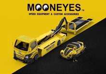 Load image into Gallery viewer, TM 1:64 Mooneyes Beetle H300 Flatbed Trailer Truck Model Diecast Metal Car New Collection