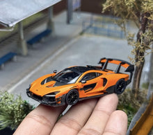 Load image into Gallery viewer, CM 1:64 Orange Senna GTR Racing Sports Model Diecast Metal Car New Collection