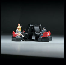 Load image into Gallery viewer, 1:64 Painted Figure Mini Model Miniature Resin Diorama Game Center Boy Playing New Scene