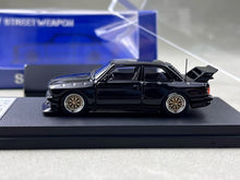 Load image into Gallery viewer, SW 1:64 Black M3 E30 LTO Coupe Widebody Sports Model Diecast Metal Car New Collection