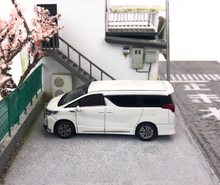 Load image into Gallery viewer, Hobby Japan 1:64 White Alphard MPV V6 Mini Van Model Diecast Metal Car New