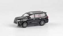 Load image into Gallery viewer, JKM 1:64 Black 2016 LX570 SUV Off Road Sports Model Diecast Metal Car New