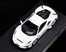 Load image into Gallery viewer, Ichilan 1:64 White Novitec 488 Pista Racing Sports Model Diecast Metal Car New Collection