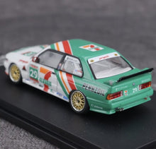 Load image into Gallery viewer, Moke 1:64 1992 Green M3 E30 MK1 #29 DTM Sports Model Diecast Metal Car New Collection