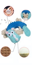 Load image into Gallery viewer, Dog Squeaky Toys Animal Chew Puppy Fluffy Rope Toy Durable Teeth Grinding Pet