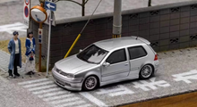 Load image into Gallery viewer, FH 1:64 Silver VW Golf GTI MK4 Coupe Sports Model Diecast Metal Car New