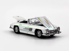 Load image into Gallery viewer, YS 1:64 Plating White 300SL W198 Convertible Sport Model Diecast Metal Car New Collection