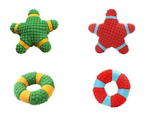 Load image into Gallery viewer, Dog Squeaky Toys Chew Puppy Rubber Fluffy Toy Durable Play Fetch Pet Non-Tonxic