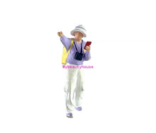 Load image into Gallery viewer, 1:64 Painted Figure Model Miniature Resin Diorama Sand Camping Outdoor Hiking