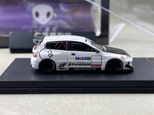 Load image into Gallery viewer, ET 1:64 White Civic Eg6 MK5 Widebody Sports Model Diecast Metal Car New Collection