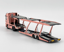 Load image into Gallery viewer, 1:64 Pink Actros Gigaspace 4x2 Trailer Truck LFA #23 Model Diecast Metal Car