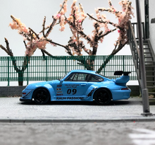 Load image into Gallery viewer, 1:64 RWB 993 #19 Racing Sports Classic Model Diecast Metal Car New