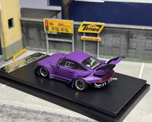 Load image into Gallery viewer, SW 1:64 Purple 993 Rotana RWB Widebody Classic Sports Model Diecast Metal Car