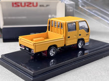 Load image into Gallery viewer, Model1 1:64 Silver Yellow Isuzu ELF Cabin Truck Model Metal Diecast Car New Collection