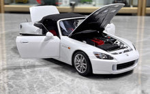 Load image into Gallery viewer, MH 1:18 White JDM S2000 AP2 Sports F22C Engine Model Diecast Metal Car New