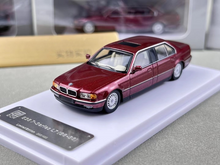 Load image into Gallery viewer, DCM 1:64 Red 1996-98 E38 L7 728il Luxury Sedan Model Diecast Metal Car New Collection