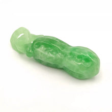 Load image into Gallery viewer, Nature Jade Peanut Pendant Necklace Gift Jewelry charm Blessing Lucky Fortune s