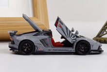 Load image into Gallery viewer, RM 1:64 Gray Aventador LP700-4 LBWK Sports Open Model Diecast Metal Car New Collection