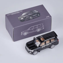 Load image into Gallery viewer, JKM 1:64 Black 2016 Land Cruiser LC200 SUV Sports Model Metal Diecast Car New