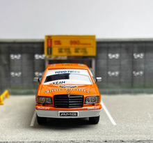 Load image into Gallery viewer, Master 1:64 Orange AMG 560SEL W126 Sedan Sports Model Diecast Metal Car BN