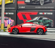 Load image into Gallery viewer, Masdi 1:64 Red 2022 R8 V10 Coupe Sports Model Diecast Metal Car New Collection