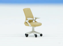 Load image into Gallery viewer, 1:64 Painted Figure Model Miniature Resin Diorama Sand Office Lady Table Chair