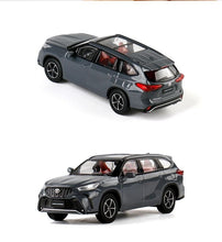 Load image into Gallery viewer, JKM 1:64 Highlander XSE City SUV Sports Model Metal Diecast Car New