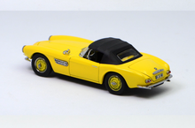 Load image into Gallery viewer, GFCC 1:64 Yellow 1957 507 Soft Top Classic Sport Model Diecast Metal Car New Collection