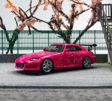 Load image into Gallery viewer, SW 1:64 JDM Pink S2000 FNF Hard Top Racing Sports Model Diecast Metal Car New Collection