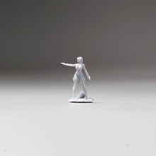 Load image into Gallery viewer, 1:64 Painted Unpainted Figure Model Miniature Resin Diorama Killer Lady with Gun New