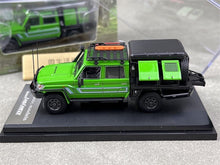 Load image into Gallery viewer, Autobots 1:64 Green Land Cruiser J70 LC79 Pickup Crew Cab Model Diecast Car